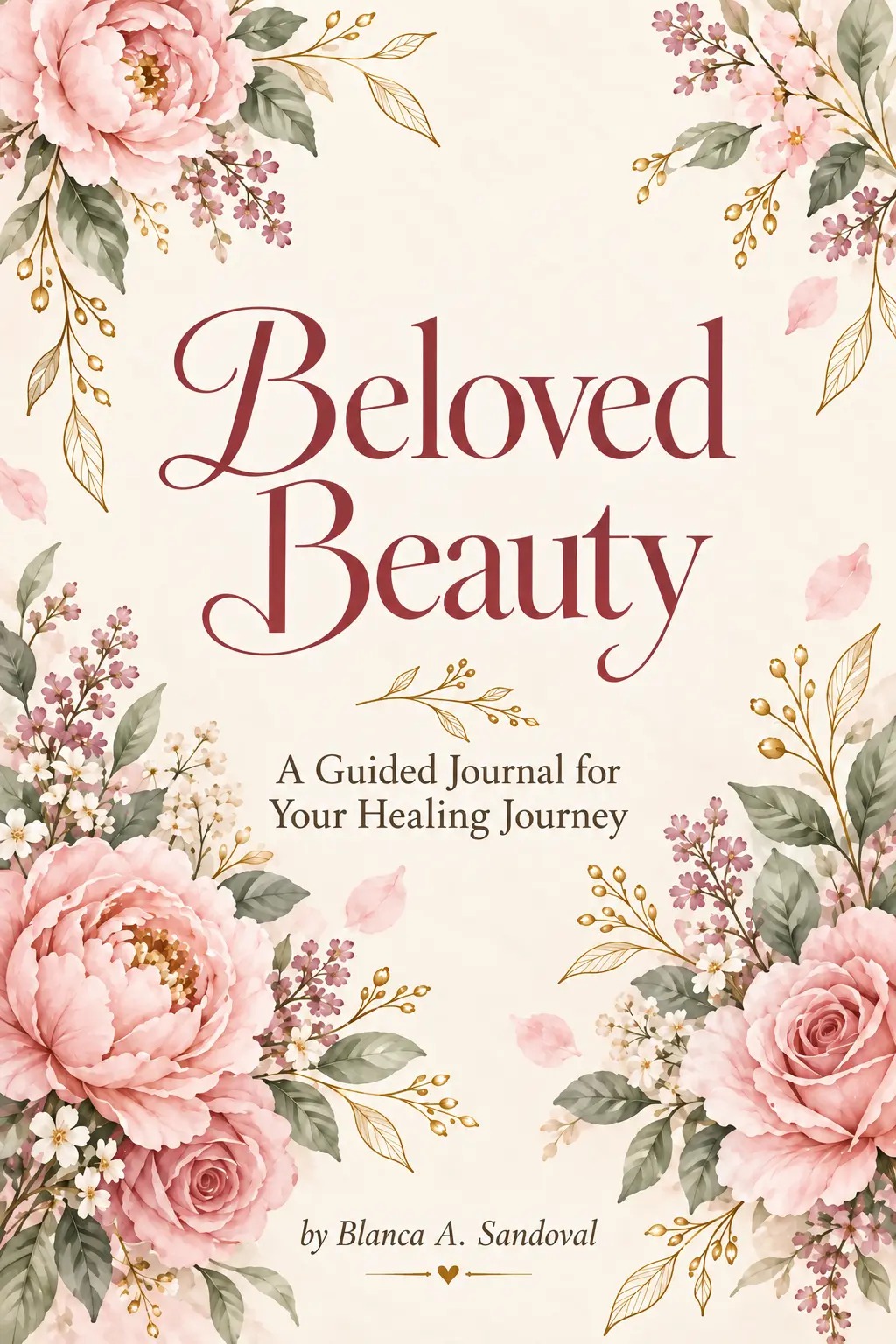 Front cover of Beloved Beauty: A Guided Journal for Your Healing Journey by Blanca A. Sandoval