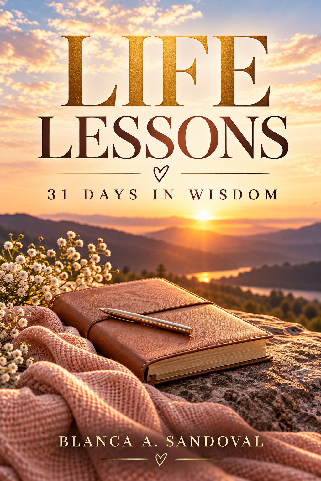 Front cover of Life Lessons: 31 Days in Wisdom by Blanca A. Sandoval